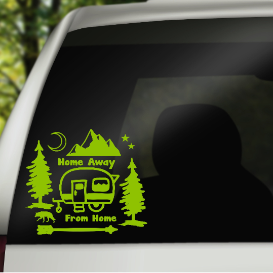 Campers Car Window Vinyl Decal Sticker - Forever Sky Studio