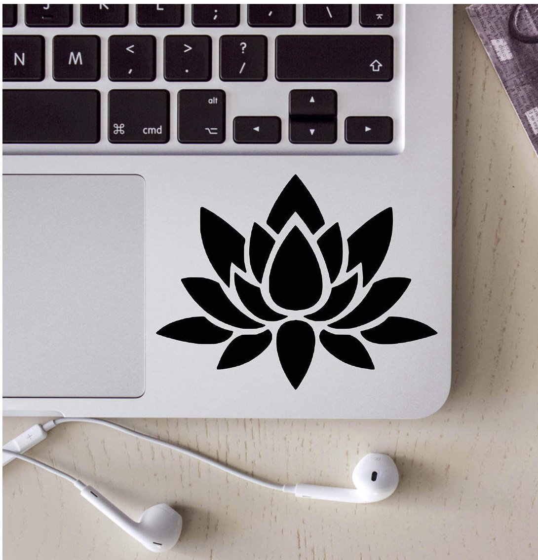 Lotus Flower Vinyl Decal Sticker - Forever Sky Studio