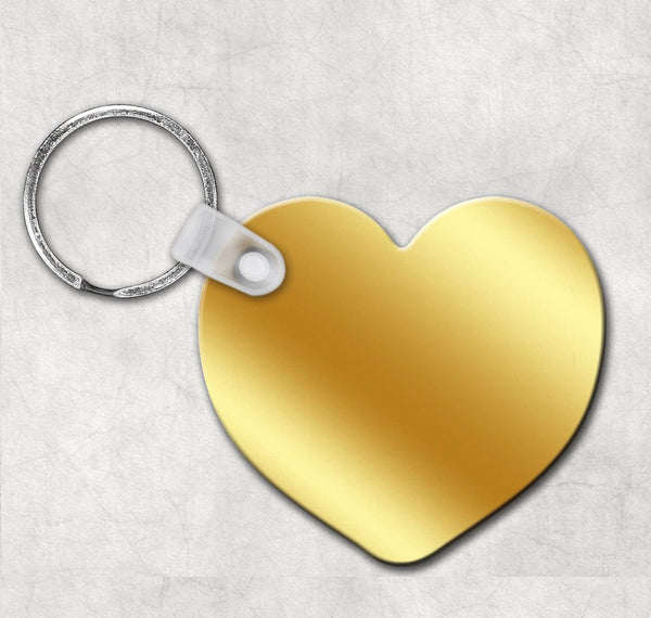 Custom Double Sided Heart Keychain, Design your own keyring, Great gift for her, personalized key holder, birthday gift, Gift for mom