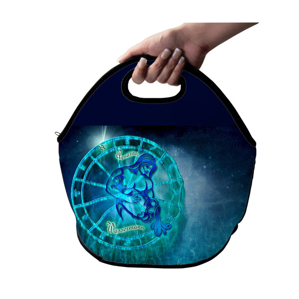 Custom Zodiac Lunch Tote Bag - Forever Sky Studio