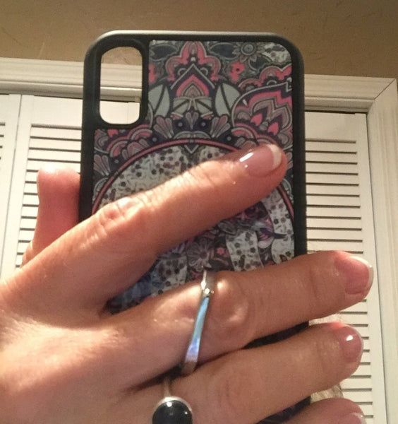 Boho Ring Stand, Phone Grip, Custom Phone Stand, Kickstand for Phone, Cell Phone Ring Grip