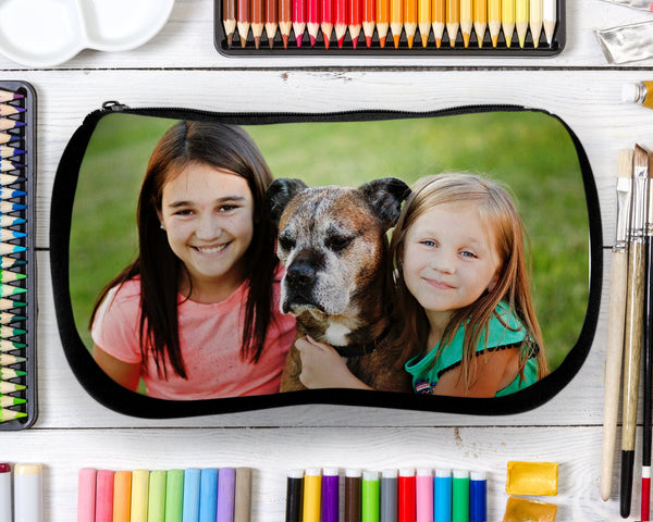 Personalized Cosmetic Bag, Makeup Pouch, Photo Case, Custom Makeup Holder, Toiletry Bag