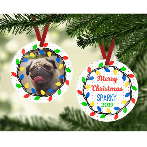 Pet Ornament, Christmas Ornament, Photo Ornament, Memorabilia Gift, Dog Ornament, Cat Ornament, Personalized Gift, Custom Ornament Gift