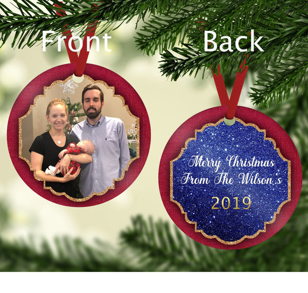 Photo Ornament, Custom Ornament, Christmas Ornaments, Family Ornament, Picture Ornament, Tree Ornaments, Personalized Gift, Family Gifts