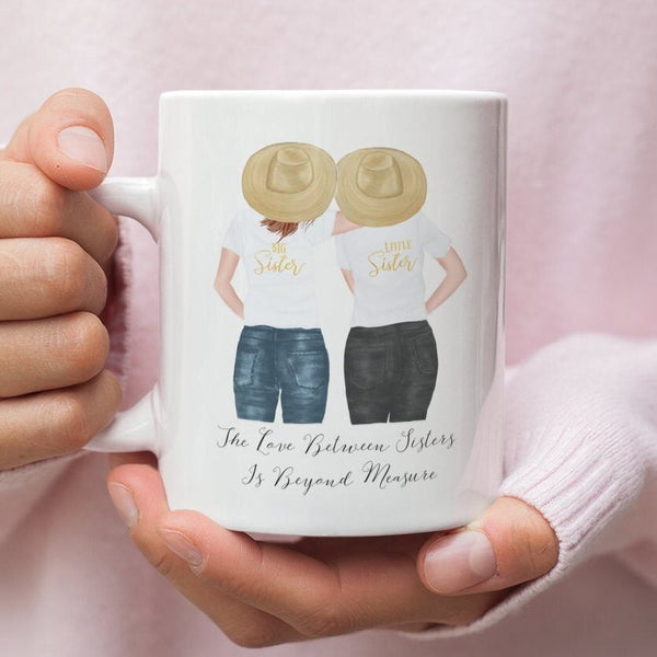 Personalized Mugs, Mug For Sister, Best Friend Mug, Girlfriend Mug, Designer Coffee Cup