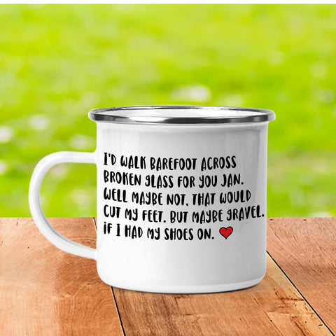 Funny Personalized Camp Cup Coffee Mug - Forever Sky Studio
