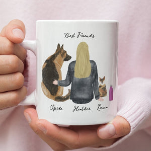 Pet Lovers Mug, Best Friend Mug, Dog Mug, Cat Mug, Pet Mug