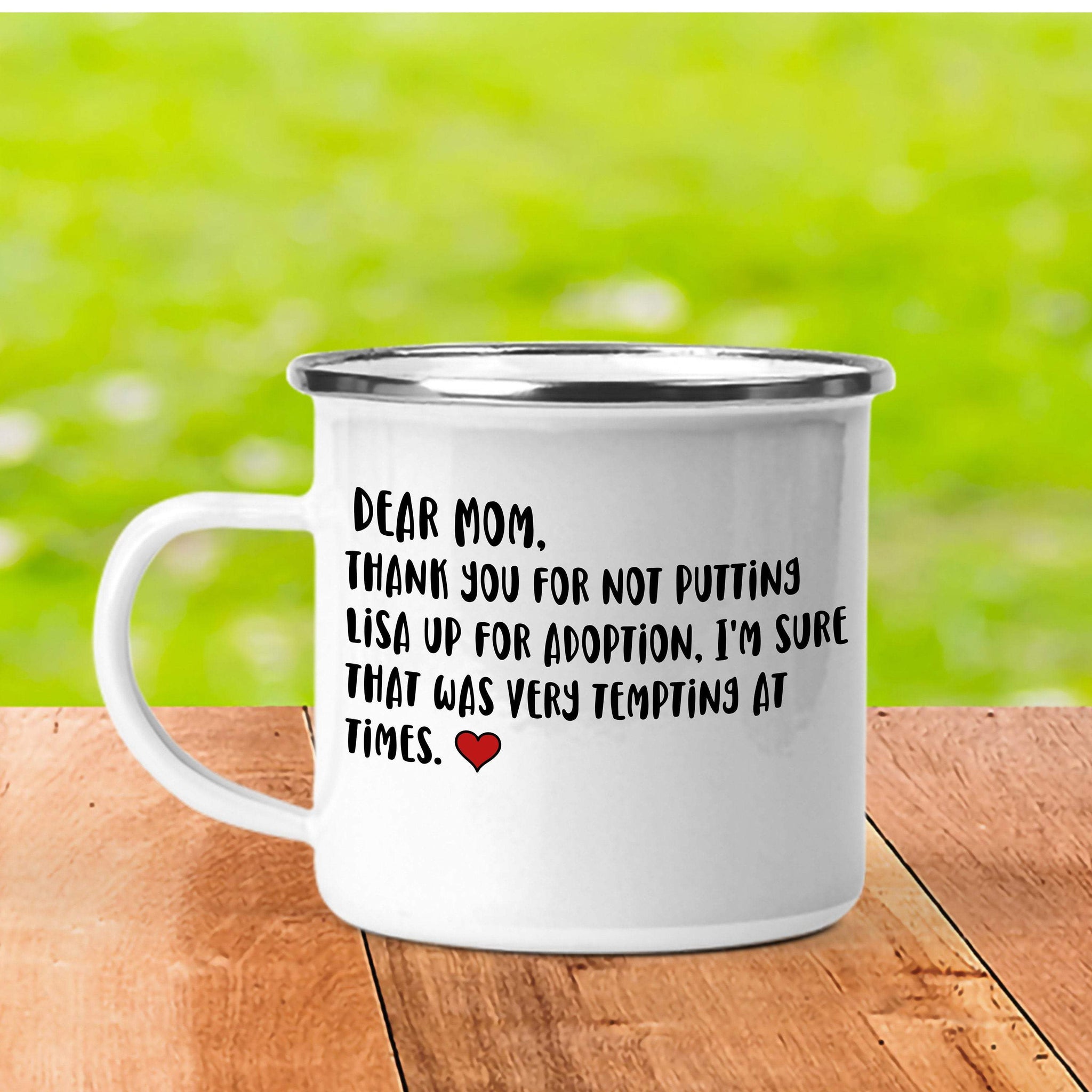 Funny Quote Camping Cup Coffee Mug - Forever Sky Studio
