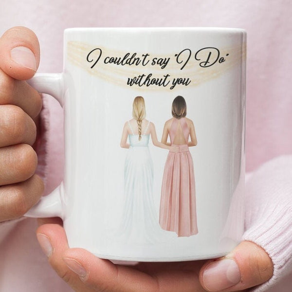 Wedding Party Mugs, Personalized Mug, Bridal Party Gifts, Custom Coffee Mugs, Designer Mugs, Bridesmaid Cup, Bridesmaid Proposal, MOH Gift