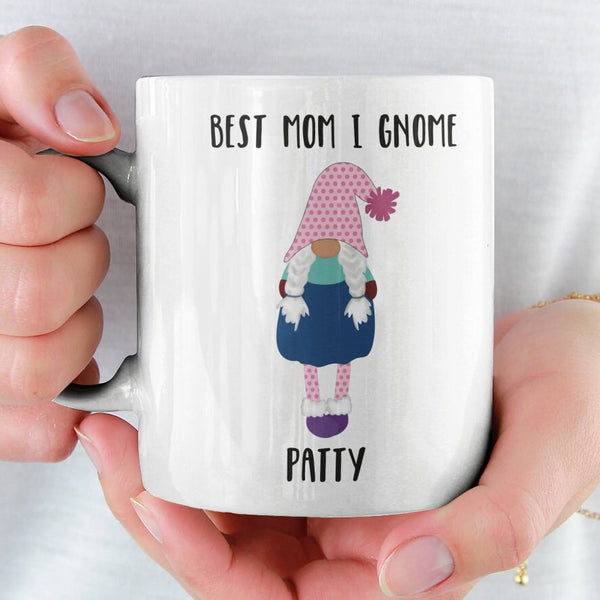 Family Gnome Mugs, Personalized Mugs, Coffee Mug, Custom Coffee Cup, Gnome Lovers Gift