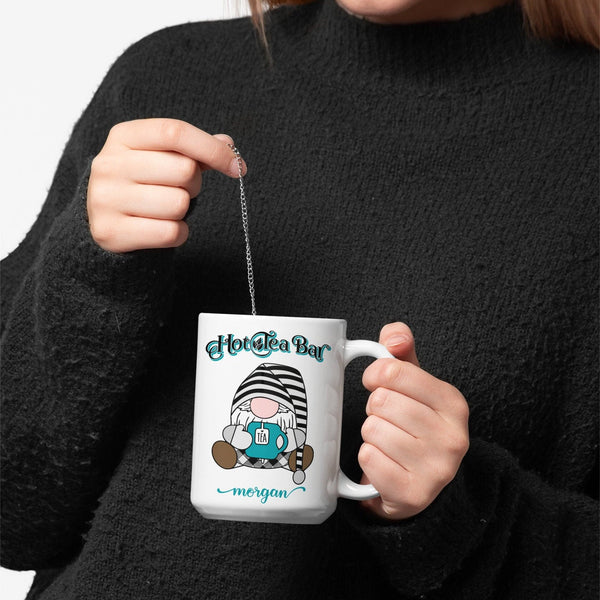 Gnome Coffee Mug, Gnome Tea Mug, Gnome Cocoa Mug, Personalized Mugs, Gnome Lovers Mug, Custom Name Mugs, Coffee Lovers Mug, Tea Lovers Gift