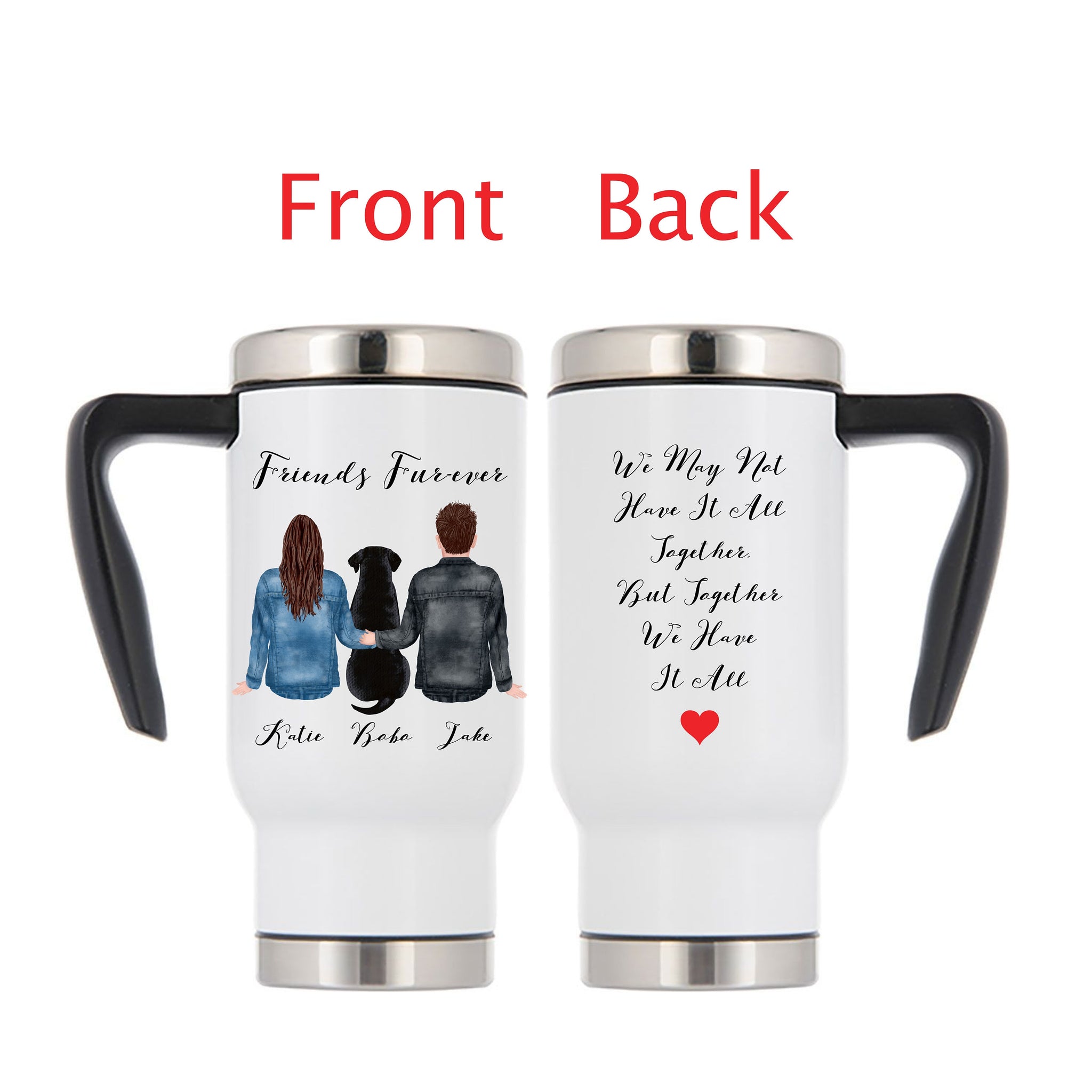 Personalized Travel Coffee Mugs