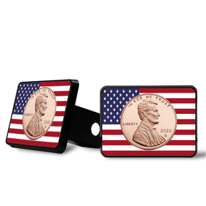 Lincoln Hitch Cover, Trailer Hitch Cover, Car Accessories, Aviator Hitch Cover, Navigator Hitch, USA Flag Hitch Cover, Hitch Covers