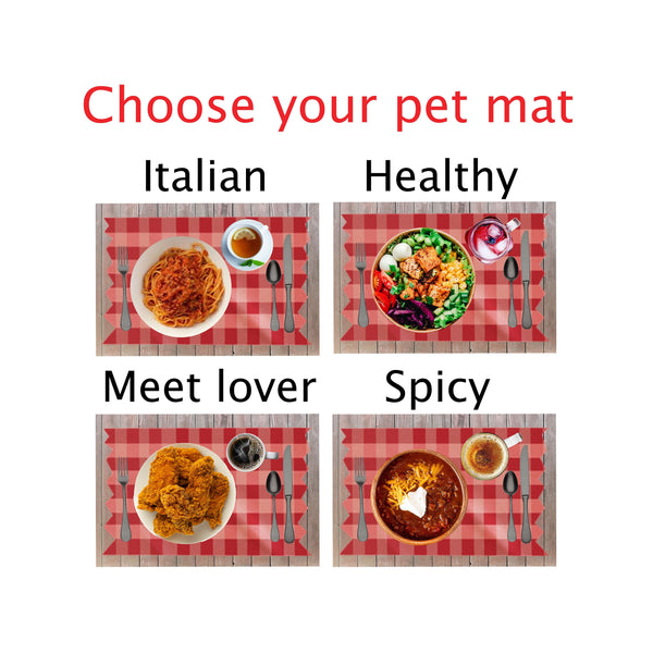 Pet Mat For Bowl, Pet Bowl Mat, Funny Pet Mat, Dog Mat, Cat Mat, Pets Mat, Pets Food Bowl Mat, New Pet Gift, Pet Accessories
