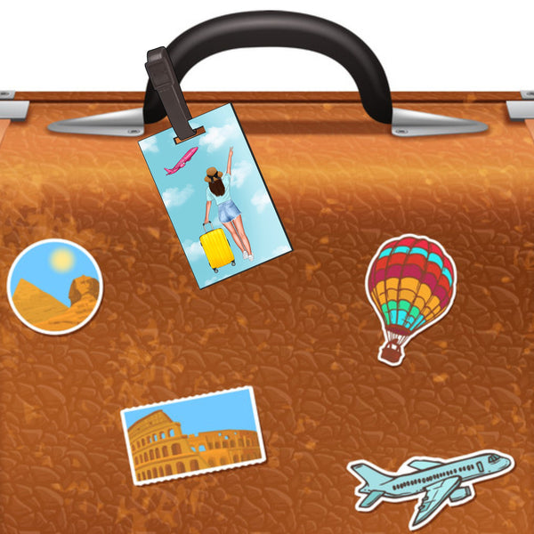 Luggage Tag, Custom Bag Tag, Suitcase Tag, Travel Tags, Personalized Tag