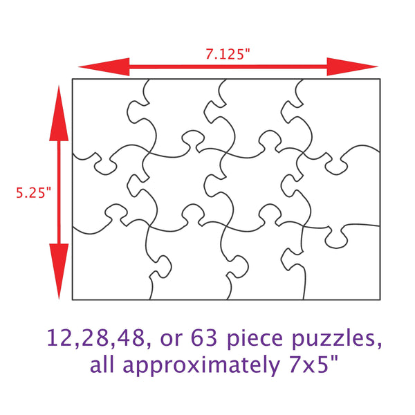 Jigsaw Puzzles, Child's Puzzle Set, Animals, Jungle, Elephant