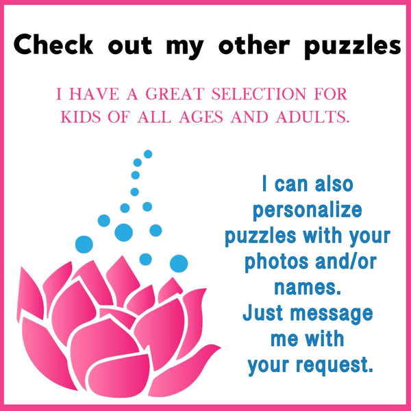 Crystal Garden, Puzzle, Family Activity, Table Game, Jigsaw Puzzle
